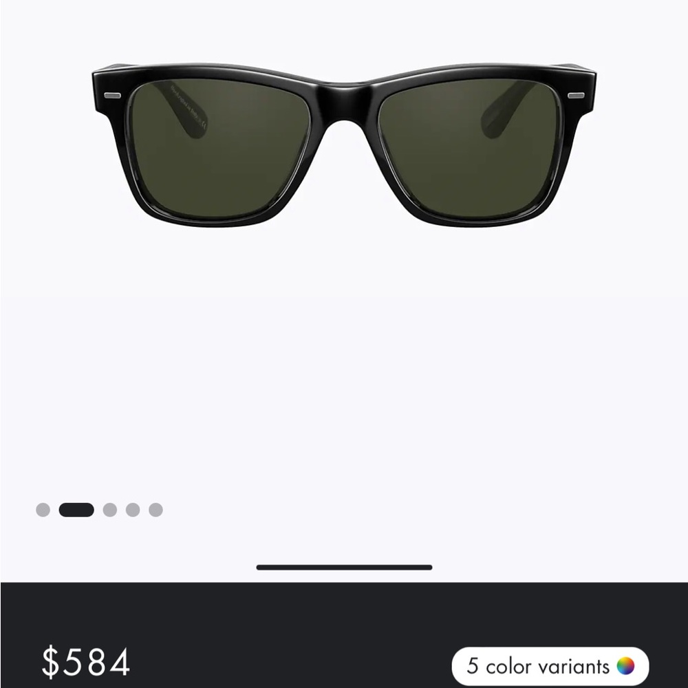 Oliver peoples Oliver sun sunglasses